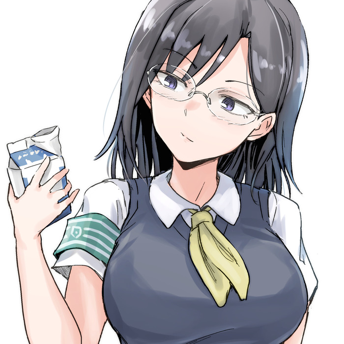 メガネ巨乳は母乳いっぱい出しそうのトップ画像