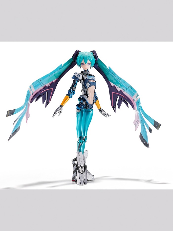 【悲報】バンダイの高額ロボフィギュアとコラボしたミクさんwwwwwwwwwwwのトップ画像