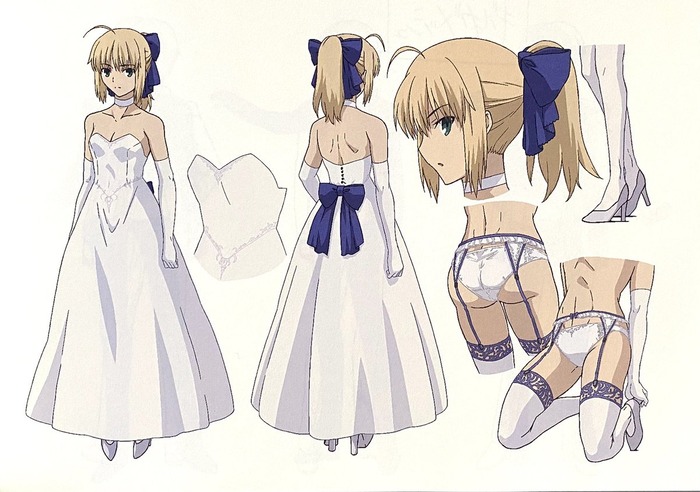 昔のFateのセイバー、スケベすぎるｗｗｗのトップ画像