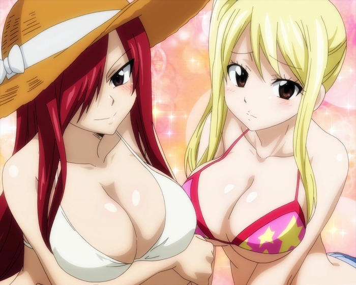 エルザとルーシィえっちすぎる…のトップ画像