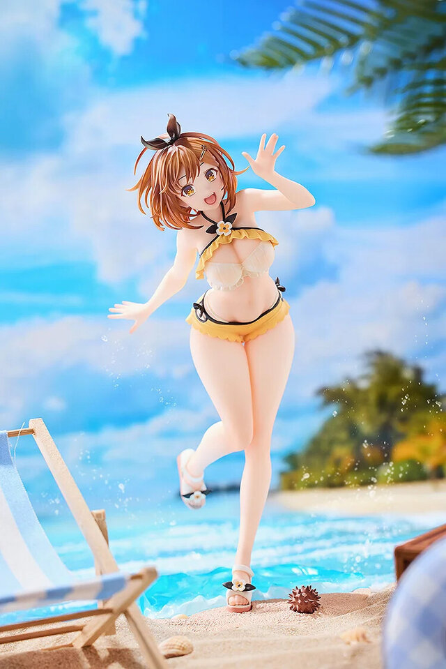 ムチムチ太ももがいっぱい!アニメ『ライザのアトリエ』3人の水着フィギュア発売!のトップ画像