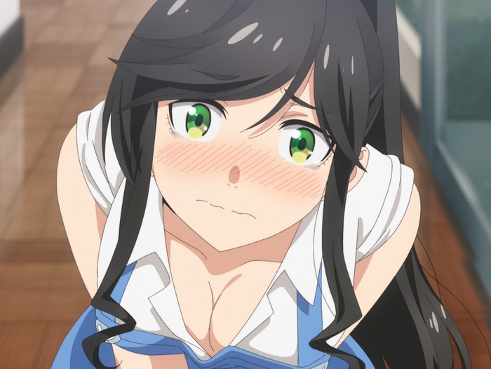 前かがみチラは万国共通らしいなのトップ画像
