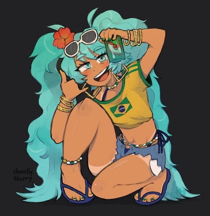 初音ミク、何故かブラジルで大人気のトップ画像