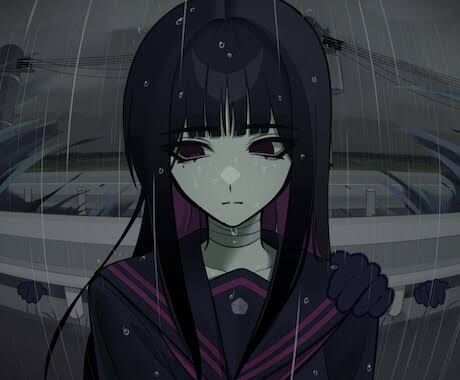 黒セーラーには曇り空が似合うのトップ画像