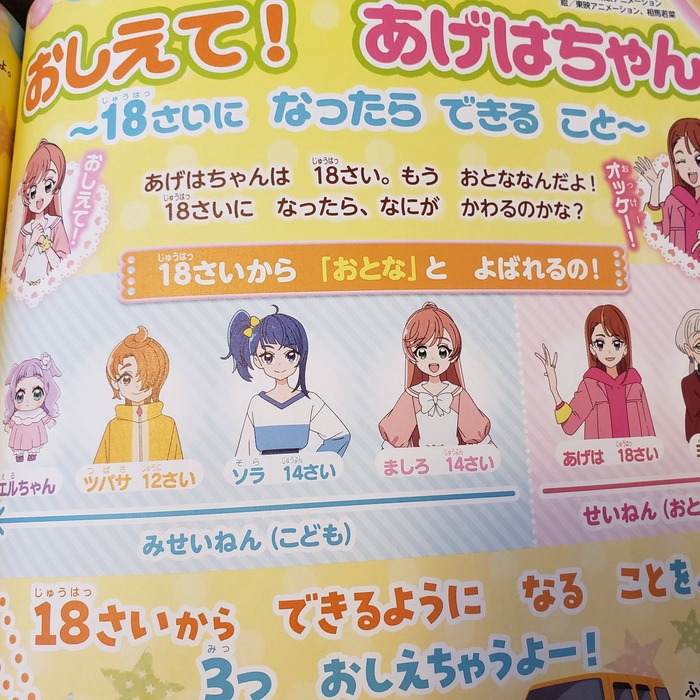 雑誌のプリキュアの記事がエロ過ぎると話題にwのトップ画像