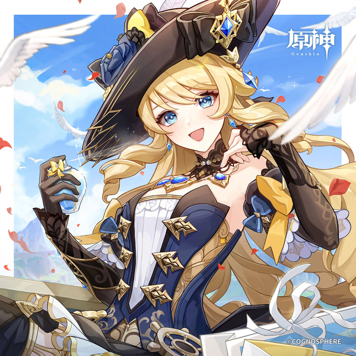 原神ナヴィア 太ももがちゃんと太くて素晴らしいのトップ画像
