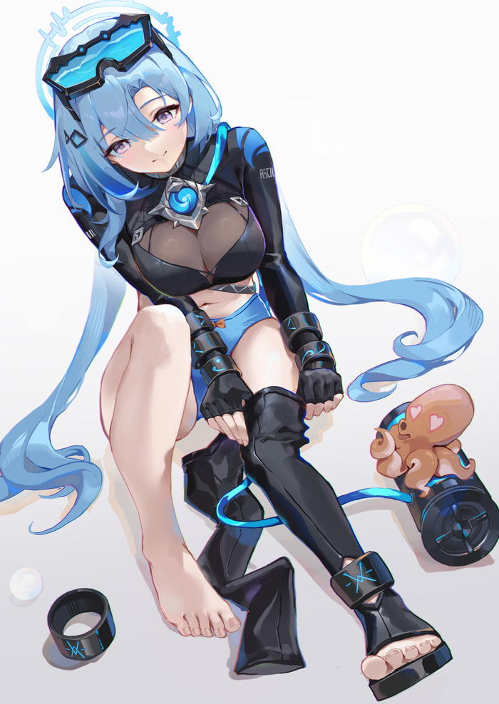 青髪キャラで抜くから画像くれのトップ画像