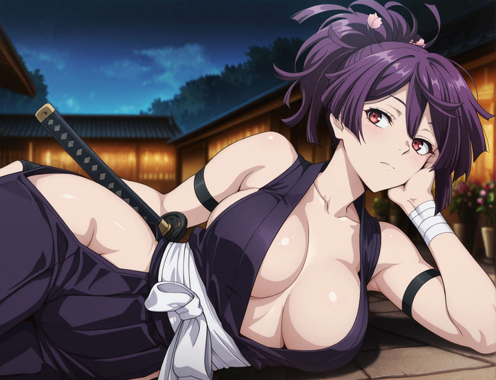 女忍者さん薄着過ぎるwwwwwwのトップ画像