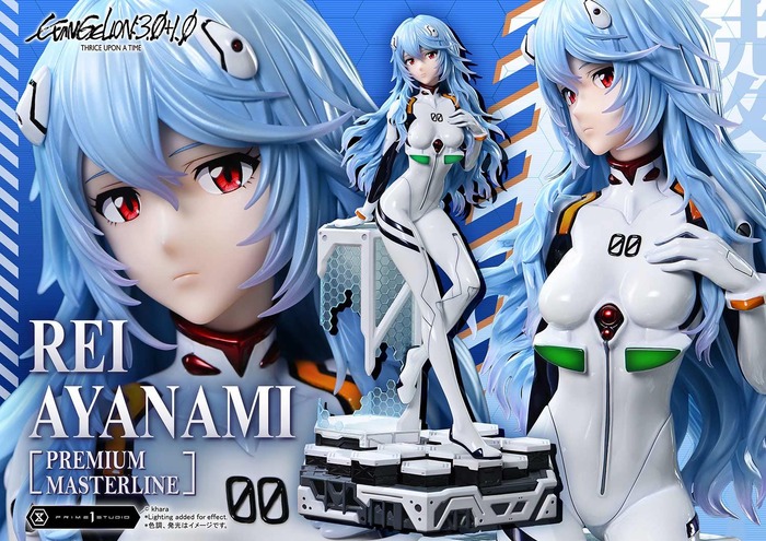 『エヴァ』綾波レイが“ロングヘア”で巨大フィギュア化！お値段11万円・400体限定のトップ画像