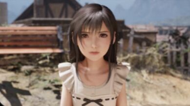 FF7リメイク「ティファの子供時代をお楽しみください」のトップ画像
