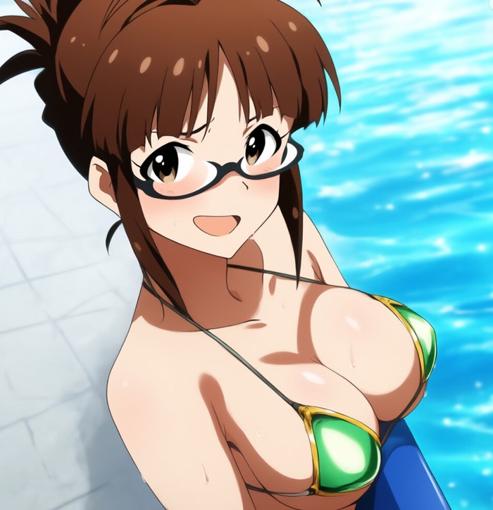 眼鏡巨乳もっともっと流行れのトップ画像