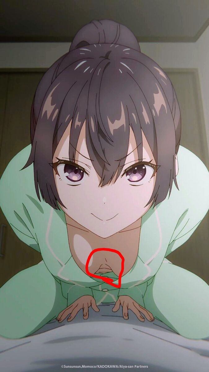 胸の谷間のこの辺の空間が好きのトップ画像