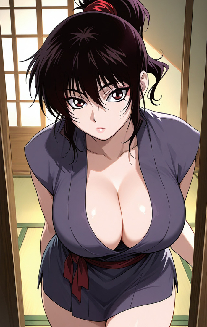 女忍者さん大体乳出し気味のトップ画像