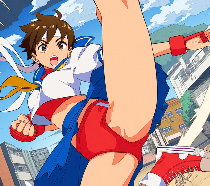 春日野さくらとかいう格ゲーキャラwwwwwwwwwwのトップ画像