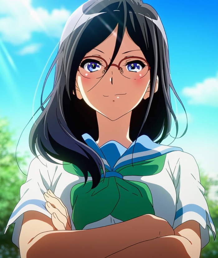 眼鏡巨乳は寒さに効くのトップ画像