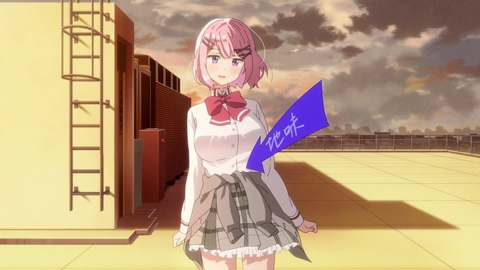 頭がピンクなキャラのトップ画像