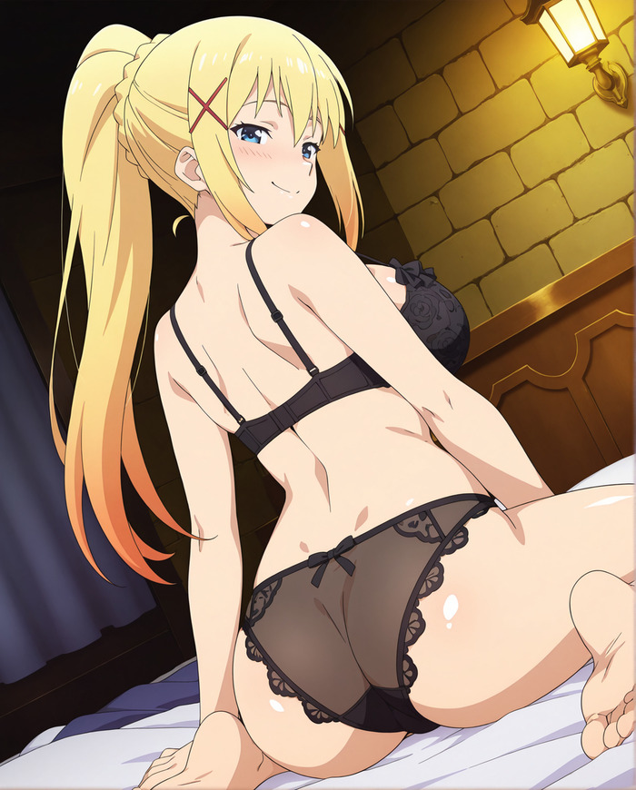 ダクネスのたれ気味の乳wwwwwwwwwwのトップ画像