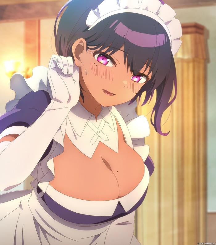 ショタを狙ういやらし褐色デカ乳メイドwwwwwwwwのトップ画像