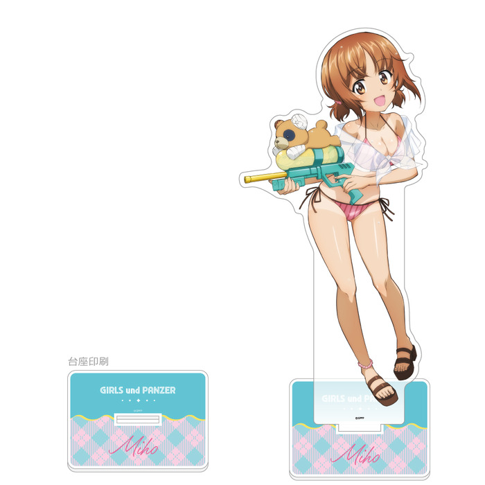 【画像】ガルパンの女の子たちがビキニ姿で登場！スク水の日焼け跡まであって最高にエロいのトップ画像
