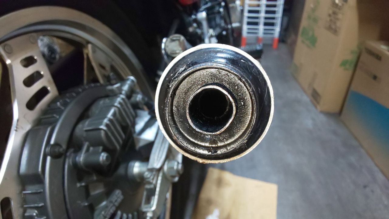 CBX400F 当時物 紀の国屋マフラー装着 : バイク整備備忘録 CBX400F 当時物 紀の国屋マフラー装着 : バイク整備備忘録