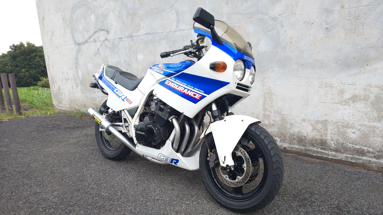 久々のCBR400Fでご近所一周 : バイク整備備忘録