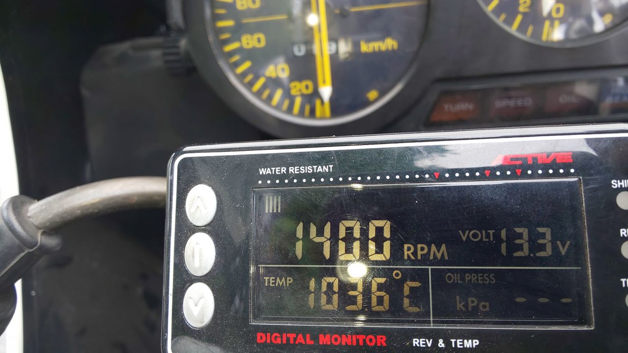 久々のCBR400Fでご近所一周 : バイク整備備忘録 久々のCBR400Fでご近所一周 : バイク整備備忘録