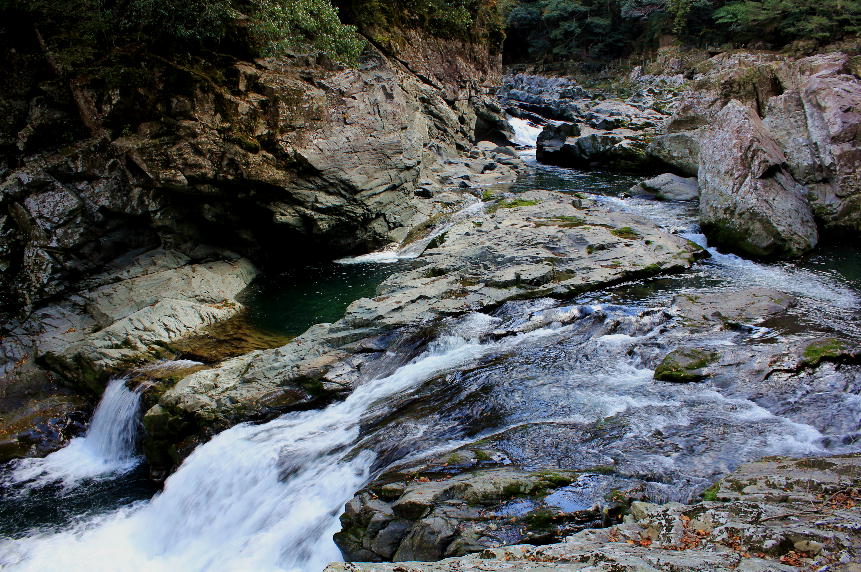 長門峡 里山徘徊 山口県発 長門峡 里山徘徊 山口県発