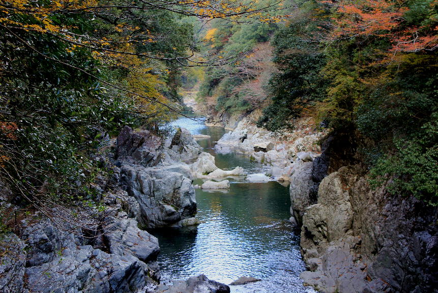 長門峡 里山徘徊 山口県発