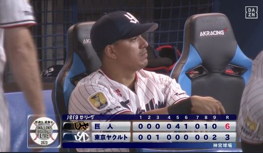 【試合結果】ヤクルト3－6巨人　オスナ内山のHRも反撃及ばず3連敗…サイスニード5回4失点