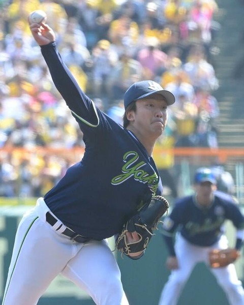 ヤクルト吉村貢司郎、10回3失点 防御率2.70 被打率.237 K/BB2.33 WHIP1.20