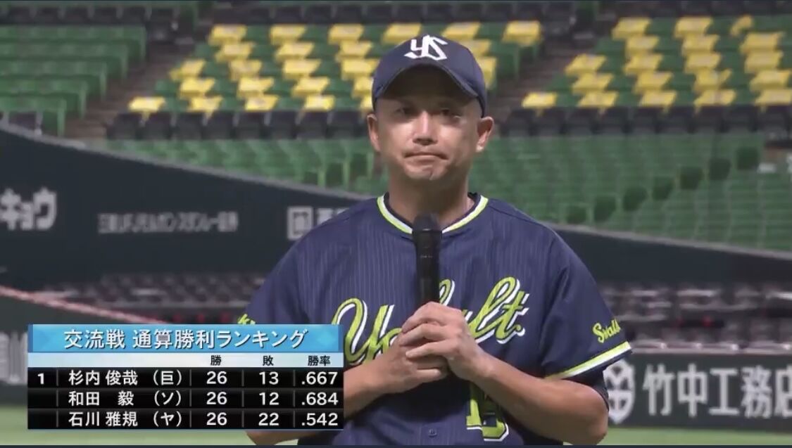 石川雅規 41 2勝1敗 1 69 ツバメ速報 石川雅規 41 2勝1敗 1 69 ツバメ速報