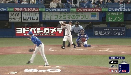 ヤクルト・青木　第4号は155キロを弾丸ライナーでスタンドイン！