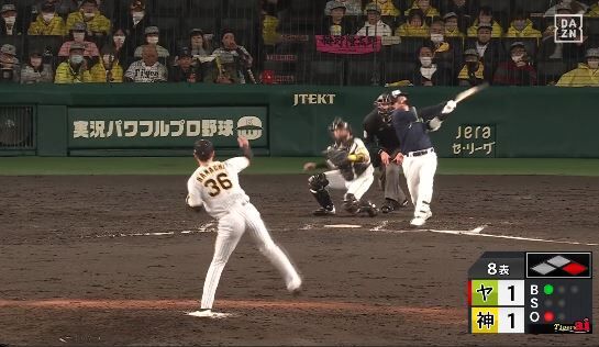 ヤクルト山田哲人、最高の勝ち越し2ランホームラン！！！