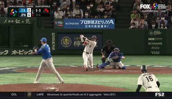 【WBC】村上宗隆、復活のタイムリーツーベースきたぁぁぁぁぁ！