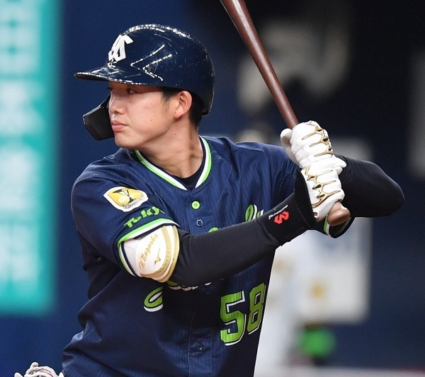 ヤクルト長岡(20) .249 2本塁打 27打点 得点圏打率.304