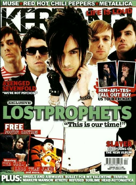 Lostprophets Tsubasa Loud Blog