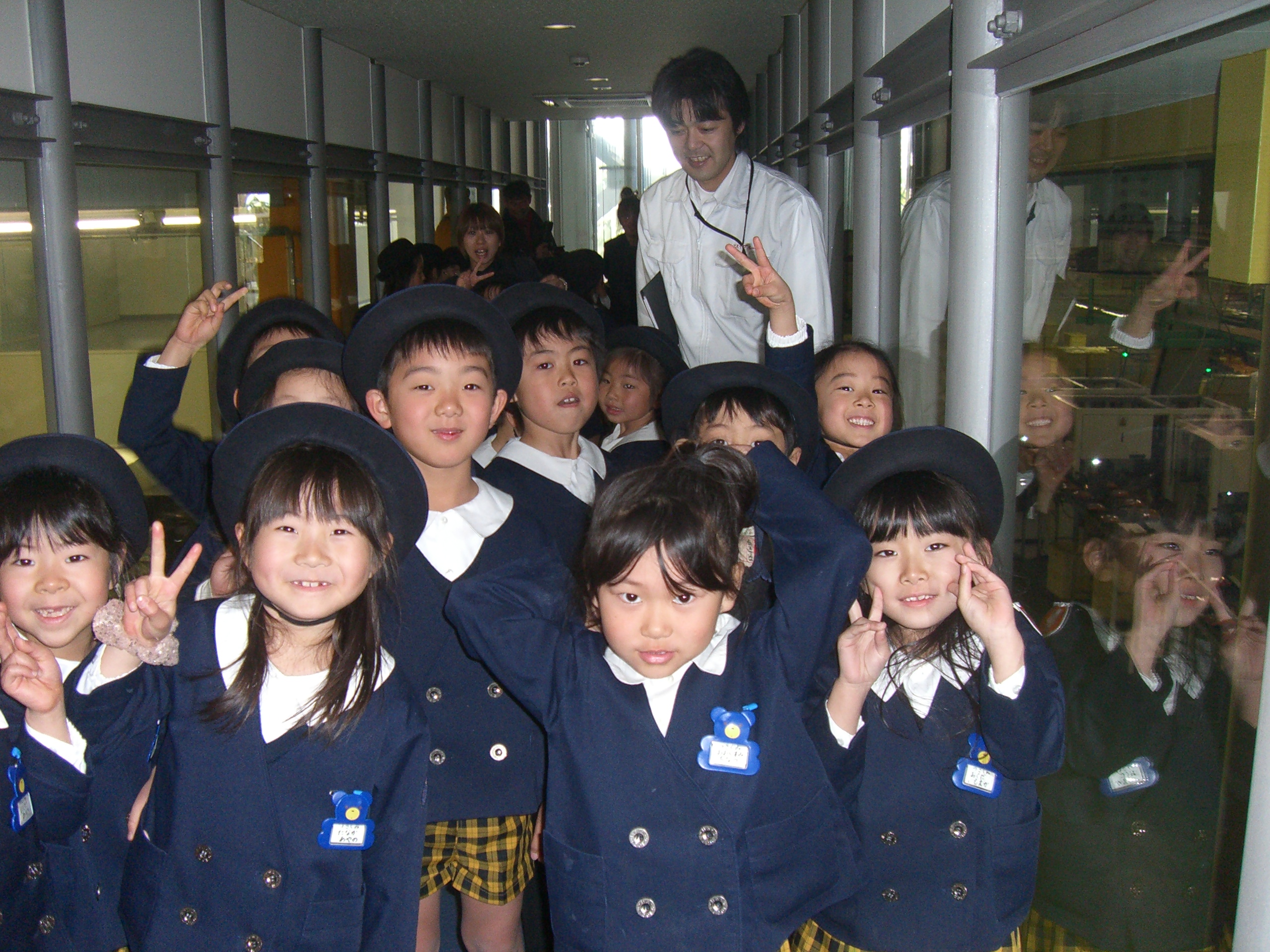おにぎりせんべいのマスヤさん工場見学 つぼみ保育園ブログ