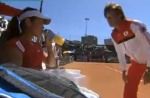 フェドカップ ワールドグループ・プレーオフ 日本対スペイン戦 森田あゆみ