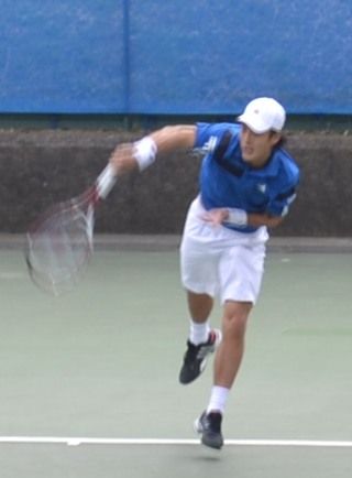 添田豪 慶應チャレンジャー国際テニストーナメント