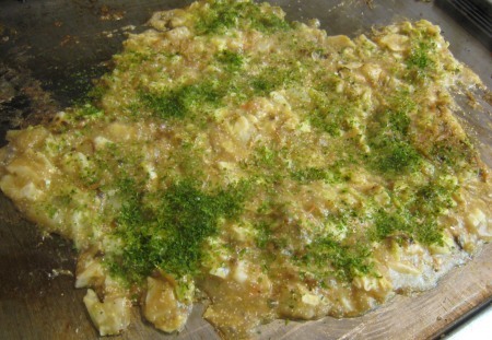 もんじゃ焼きの作り方