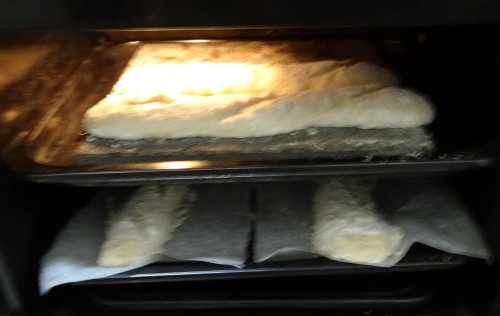 溶岩プレートでバケットを焼いて、遠赤外線効果を調べてみました