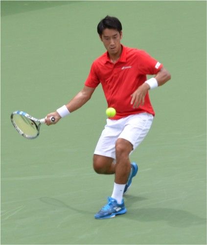 デビスカップ初日のシングルス 杉田祐一