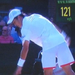ウインブルドンテニス シングルス2回戦 添田豪 デルポトロに敗退