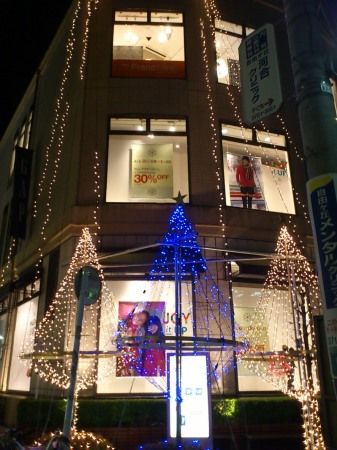 自由が丘南口 クリスマスイルミネーション