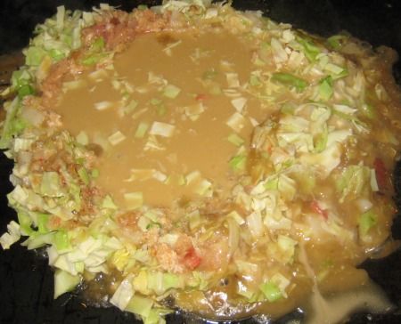 駒場東大前の楓の明太モチチースもんじゃ