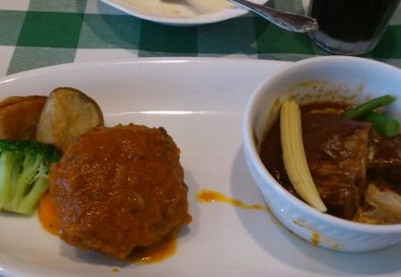 銀座 木村屋3階のグリルでランチ