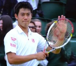 ウィンブルドン テニス シングルス2回戦 錦織圭が勝利