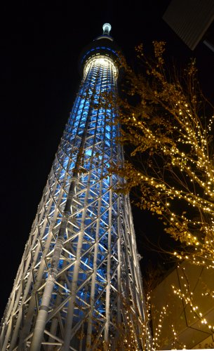 東京スカイツリー(TOKYO SKYTREE)のイルミネーション