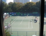 東京有明国際女子オープンII クラブハウスから