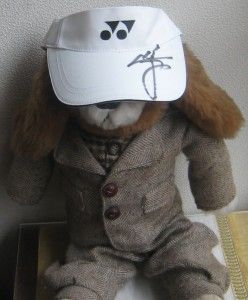 クルム伊達公子サイン サンバイザー